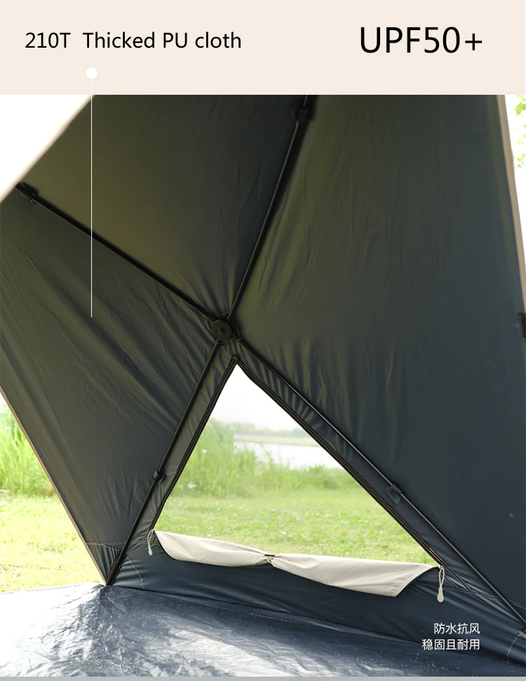Cheap Goat Tents New Design Summer Outdoor Anti UV Beach Tent Outdoor Sunshade Waterproof   